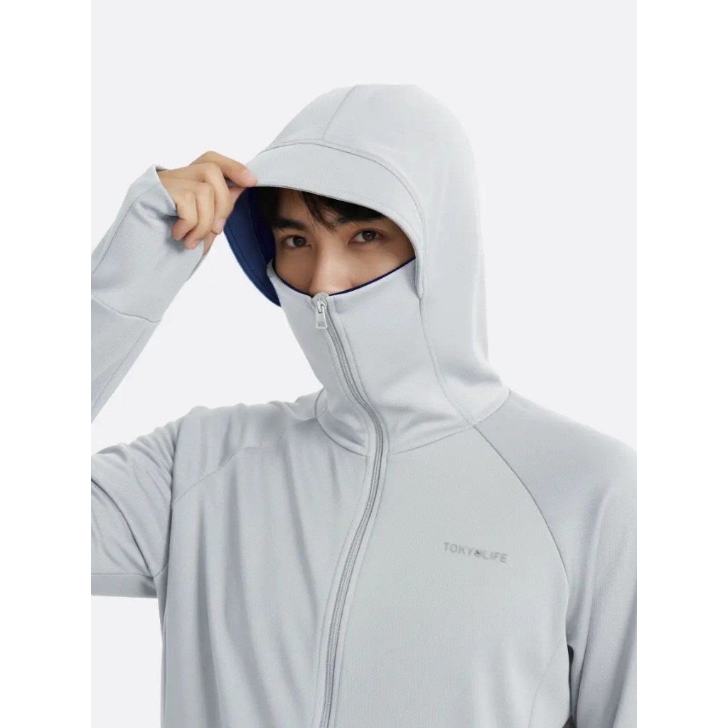 Áo khoác chống nắng nam 2 lớp TOKYOLIFE áo khoác 2 mặt cao cấp thoáng mát chống tia UV 40005564