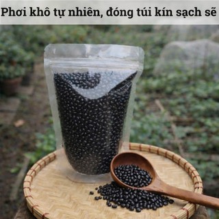 [500Gr] Đậu Đen Xanh Lòng Hữu Cơ Hồn Quảng  -  Đậu Sạch, Hạt To, Nhanh Mềm - Rang nước, Nấu chè, Làm Sữa Bao Ngon