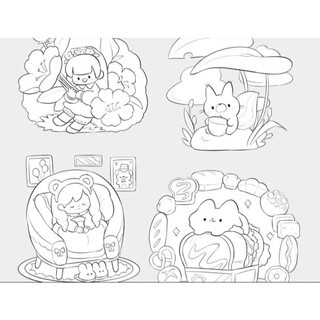 Sách Tô Màu Soda muối bên vịnh chanh vàng 60 trang