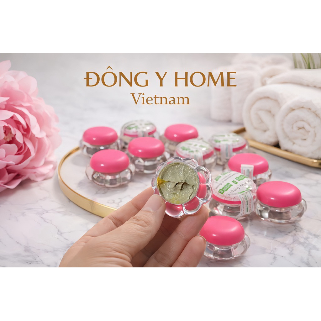 [Combo 2 hũ x 20g] Kem Chấm Mụn, Nám, Tàn Nhang Đông Y Home: Hỗ Trợ Cải Thiện Thâm, Làm Đẹp Da, Skincare