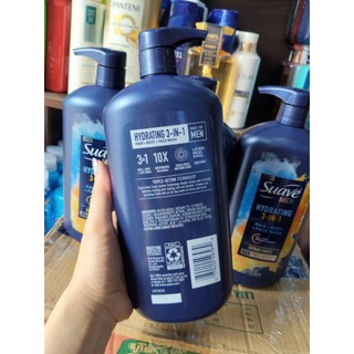 Sữa Tắm SUAVE MEN 3in1 887ML HYDRATING Citrus & Musk Hair + Body + Face Wash - CÔ THƯ MARKET