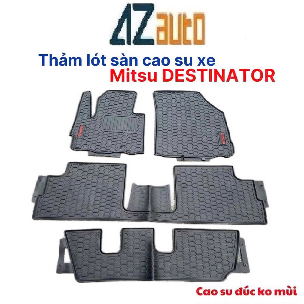 Thảm lót sàn xe Destinator cao su đúc không mùi cao cấp