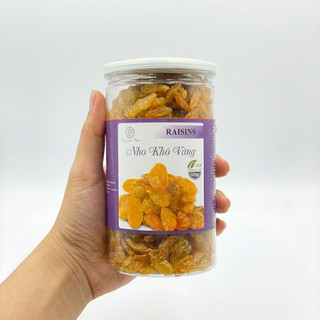 Nho Khô Vàng – Dẻo Ngọt, Mềm Ngon, Ăn Liền Tiện Lợi