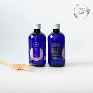 Toner Nước Hoa Hồng Hữu Cơ LAINO Pháp Eau de Rose/Fleur D'oranger 250ml | Làm sạch, dịu nhẹ, cấp ẩm