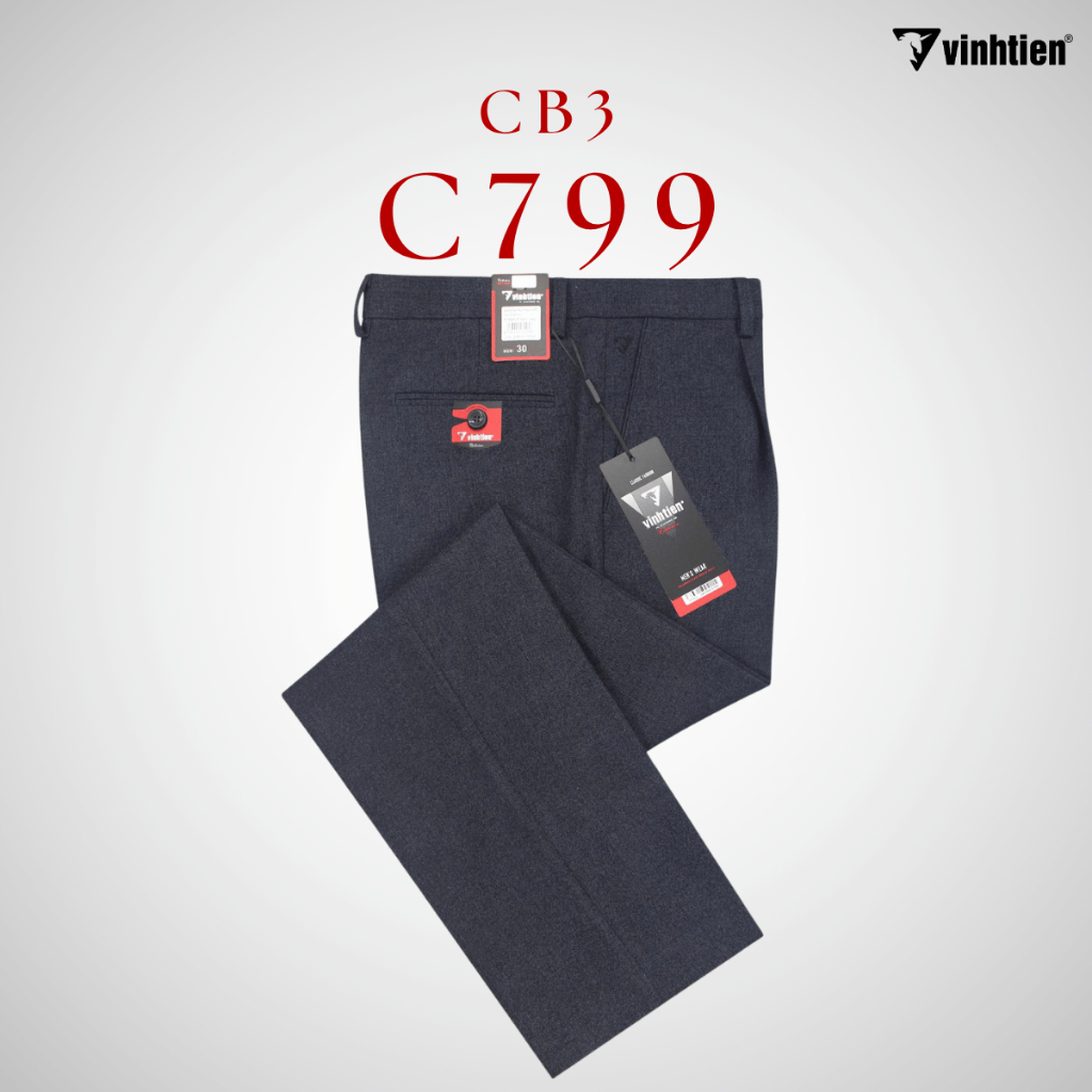 Quần Tây Nam Công Sở 1ly Classic Form Suông Vĩnh Tiến 499 - Nhiều Màu ( giỏ 2)