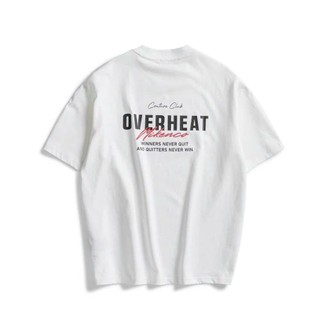 Áo phông OVERHEAT ngắn tay chính hãng Mikenco unisex |TẶNG HỘP ÁO|