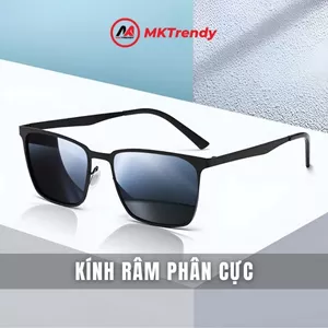 Kính râm phân cực M1 chống chói chống nắng tặng túi đựng kính khăn lau kính