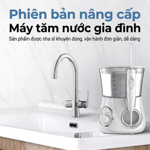 Máy tăm nước để bàn chuyên nghiệp 9pmcare F20 Power Flosser – 600ml, 10 Mức Áp Lực