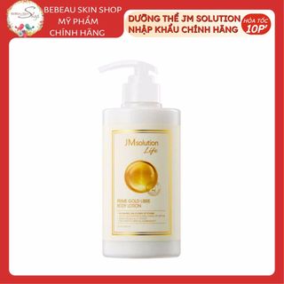 Sữa Dưỡng Thể JMSolution Life Prime Gold Libre Body Lotion Cấp Ẩm Trắng Da Nhập Khẩu Chính Hãng