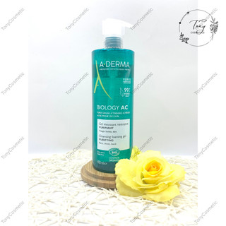 Sữa Rửa Mặt Aderma Gel Moussant Purifiant PhysAc dùng cho da dầu mụn, nhạy cảm