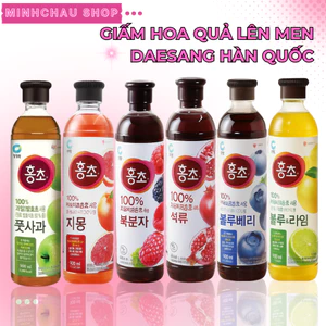 Nước Uống Trái Cây Lên Men Hongcho O'FOOD DAESANG - Nước Hoa Quả Hàn Quốc 500ml/900ml (Đủ Vị)