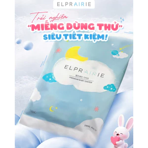Set Dùng Thử Ngẫu Nhiên Bỉm ELPRAIRIE Đủ Size S/M/L/XL/XXL Cho Bé Từ NB-25KG