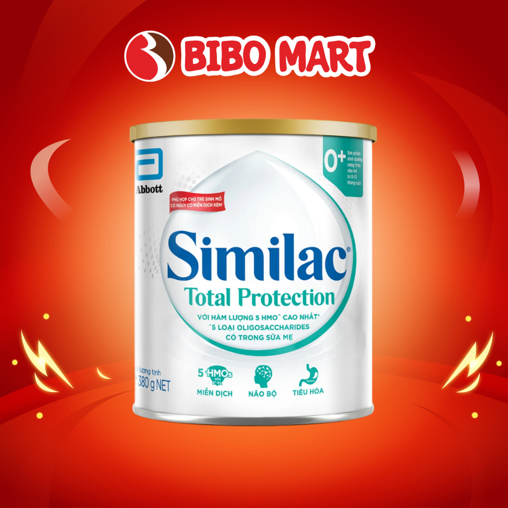 Sữa Bột Similac Total Protection 0+ Cho Bé Lon 380g 800g Phát Triển ...