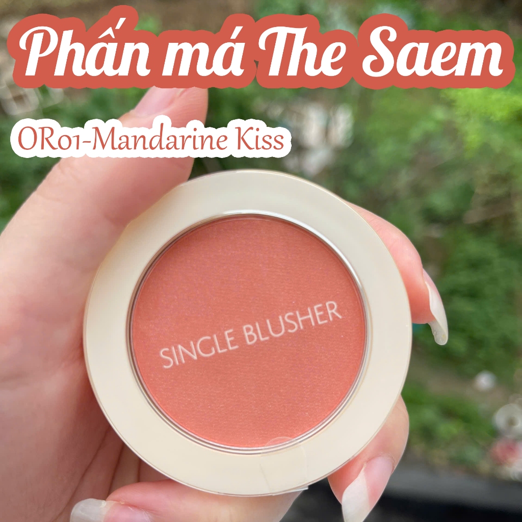 [CHÍNH HÃNG] Phấn Má Hồng THE SAEM Saemmul Single Blusher Hàn Quốc màu siêu xinh mềm mịn dễ dùng Siêu HOT (Sale Date)