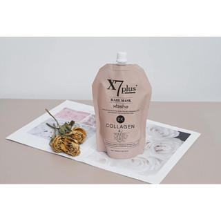 Kem Ủ Tóc X7 Plus Collagen 500ml – Hấp Phục Hồi Tóc Hư Tổn, Mềm Mượt, Giảm Rụng, Chuẩn Salon