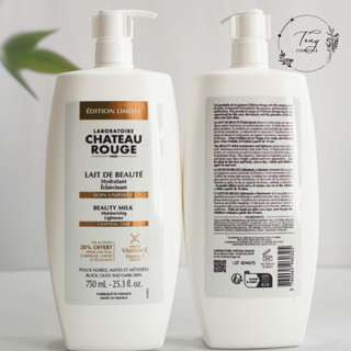Sữa Dưỡng Thể Trắng Da Chateau Rouge của Pháp| Dưỡng Ẩm, Giúp Làm Sáng Da