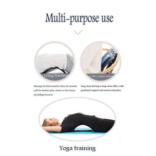 Homee.cok Khung Kéo Giãn Cột Sống Lưng Back Stretcher - Massage Lưng, Nắn Chỉnh Tư Thế, Giảm Đau Vai Gáy