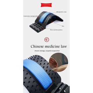 Homee.cok Khung Kéo Giãn Cột Sống Lưng Back Stretcher - Massage Lưng, Nắn Chỉnh Tư Thế, Giảm Đau Vai Gáy