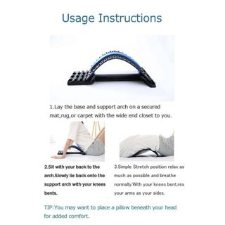 Homee.cok Khung Kéo Giãn Cột Sống Lưng Back Stretcher - Massage Lưng, Nắn Chỉnh Tư Thế, Giảm Đau Vai Gáy