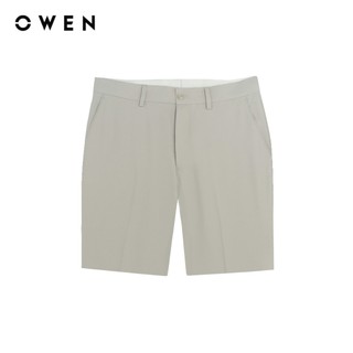 Owen - Quần short J-Form SV257128 màu Be chất liệu Smart polyester