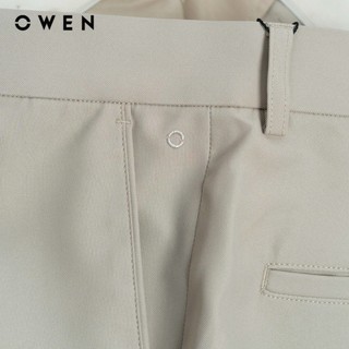 Owen - Quần short J-Form SV257128 màu Be chất liệu Smart polyester