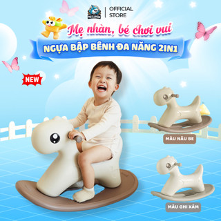 Ngựa Bập Bênh Pakey Mới 2026 Chống Lật, Xe Chòi Chân Giúp Bé Rèn Luyện Khả Năng Giữ Thăng Bằng - RH01