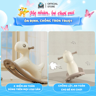 Ngựa Bập Bênh Pakey Mới 2026 Chống Lật, Xe Chòi Chân Giúp Bé Rèn Luyện Khả Năng Giữ Thăng Bằng - RH01