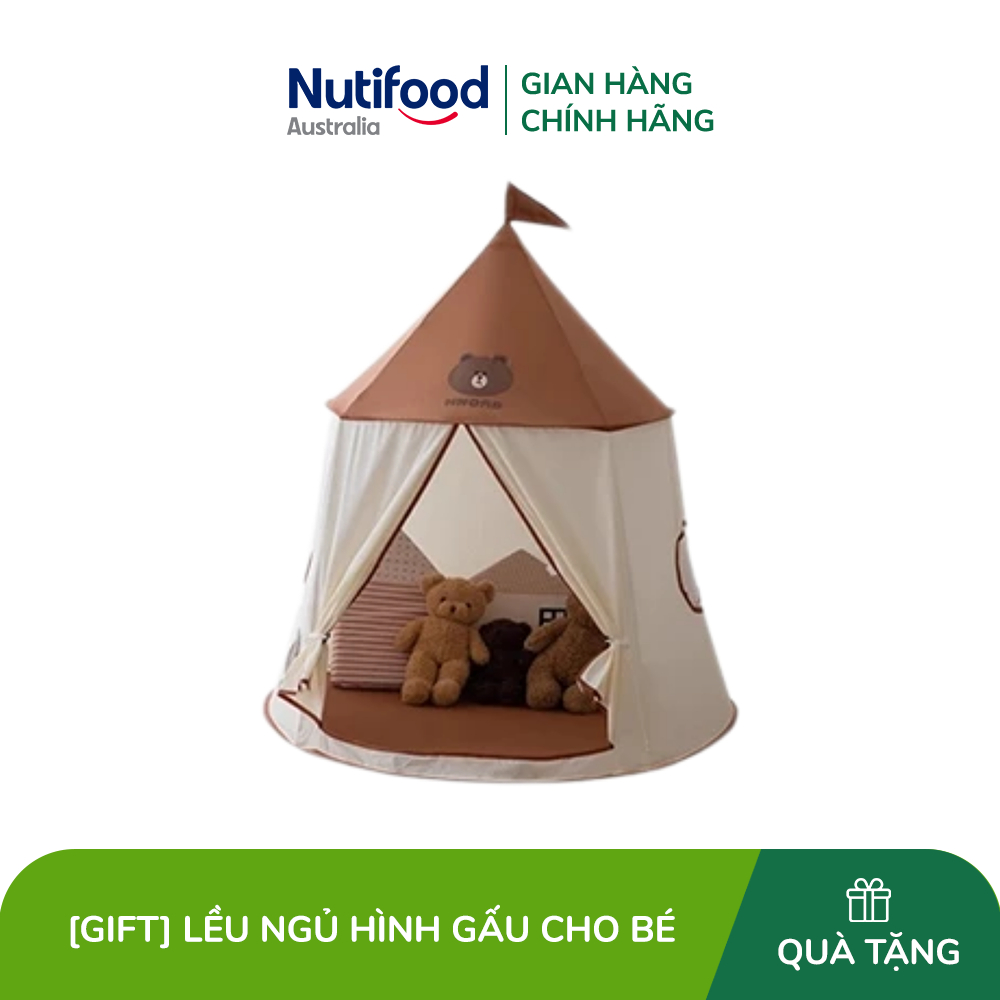Gift-Lều Gấu Brown Nâu cho trẻ em