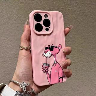 Dành Cho IPhone 17 16 15 14 13 12 11 Pro Max X XR XS MAX 7 8 PLUS Dễ thương Pink Leopard trường hợp điện thoại mềm