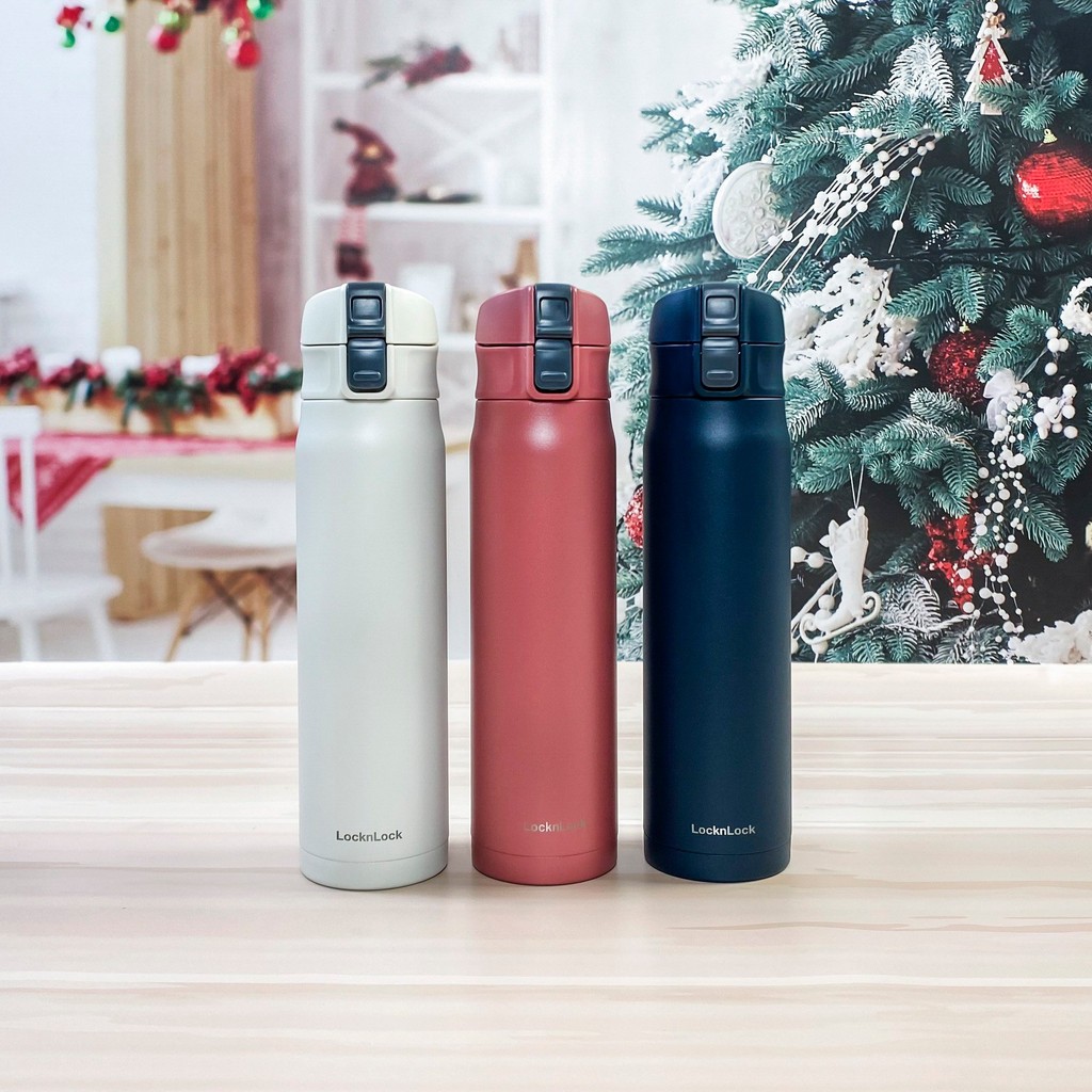Bình Giữ Nhiệt LocknLock Symphony Tumbler LHC6150 (480ml), nắp mở 1 chạm