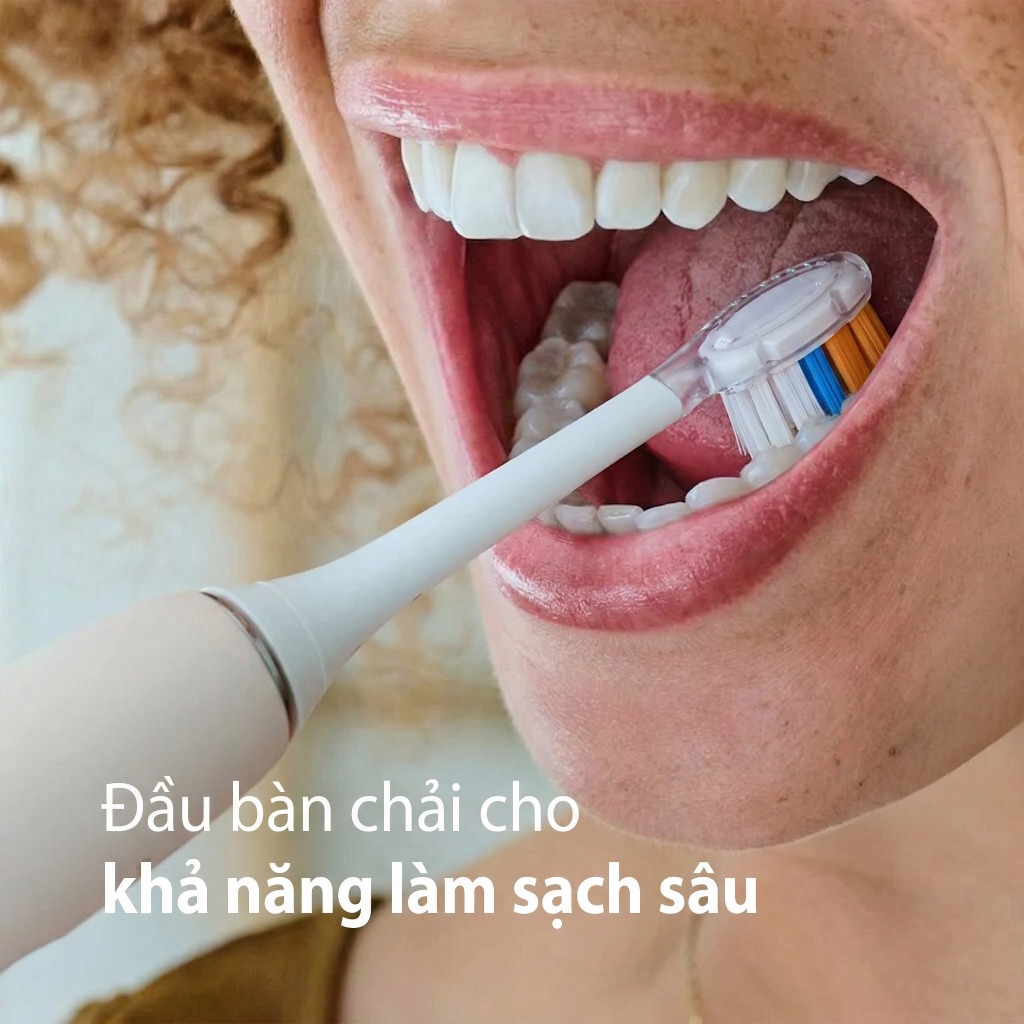 Bộ 4 đầu thay thế bàn chải điện 9pmcare AIO All-in-one (Tương thích các dòng Philips)