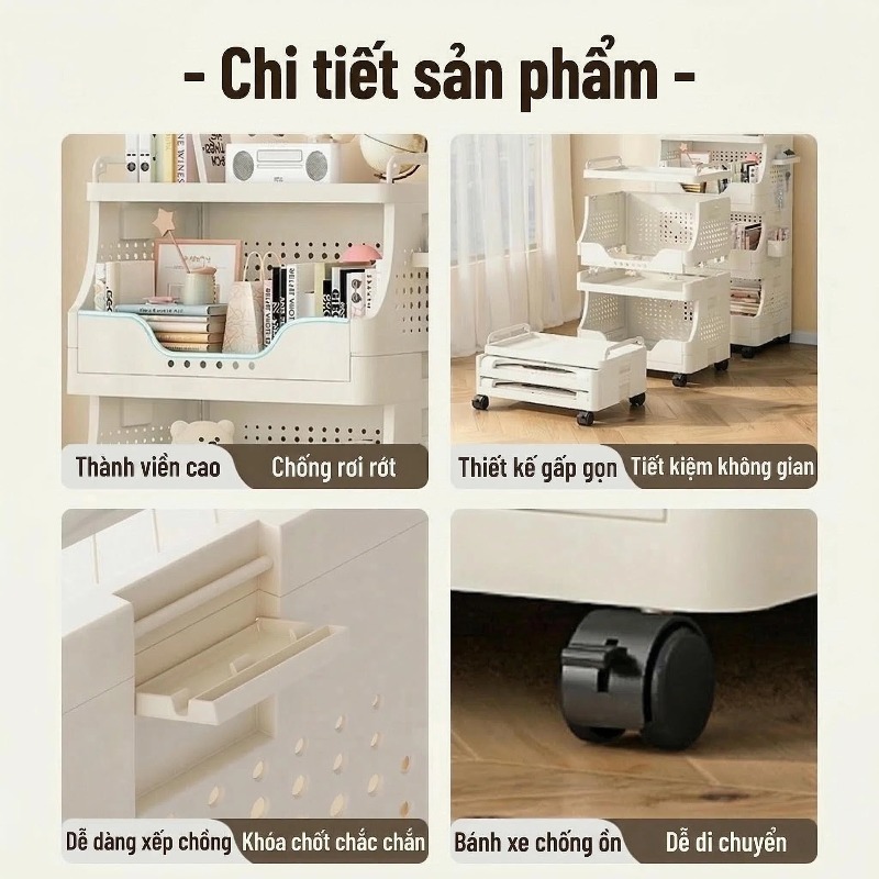 🔥Hỏa Tốc 2H🔥Kệ để đồ 3 tầng màu trắng,kệ để bên sofa,kệ có bánh xe xoay 360 độ,sử dụng cho phòng khách,phòng ngủ