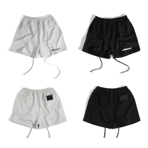 QUẦN SHORT NỈ CUA IN CHỮ "LOGO" WONDERSTU - UNISEX 400GSM
