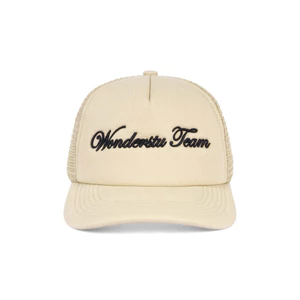 NÓN TRUCKER HAT LƯỠI TRAI PHỐI LƯỚI THÊU 3D LOGO "WONDERSTU TEAM"