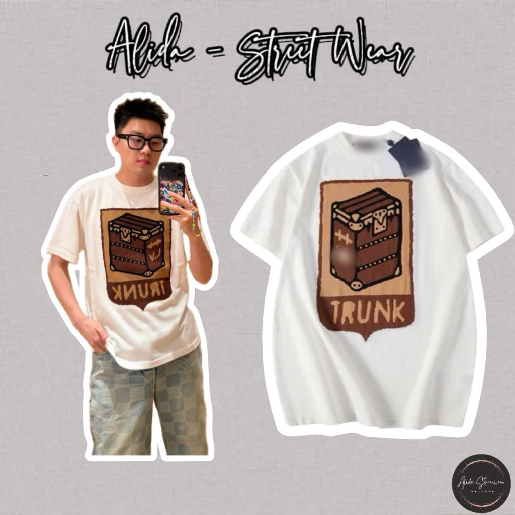 ⚡️[Hight Quality] Áo Phông Len Nam Nữ \/ Trunk Ready To - Điểm Nhấn Dệt Hộp Phối Màu Cao Cấp Loại 1