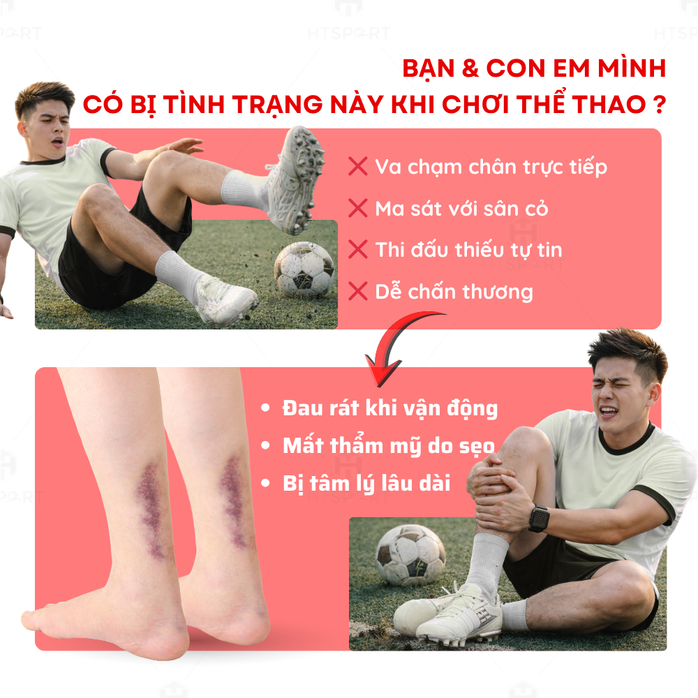 Tất Dài Đá Bóng Người Lớn & Trẻ Em, Vớ Cổ Cao Bảo Vệ Chân Đá Banh Sân Cỏ Thể Thao Nhiều Màu