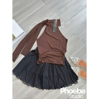 Set Áo Yếm Và Chân Váy Voan Mềm  -  Phoebe Studio [SET0036]