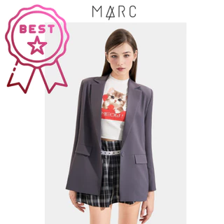 MARC FASHION  Áo Blazer/Khoác Nữ Form Cơ Bản Tay Dài 2 Túi - CBMH042124