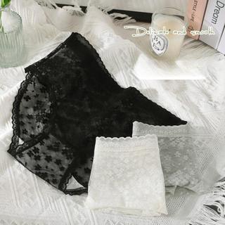 Quần lót nữ ren lưới thoáng mát cạp vừa tôn dáng gợi cảm họa tiết thuê hoa xinh xắn sexy DEVRI L2018