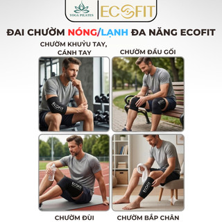 Combo Đai Chườm Nóng Lạnh ECOFIT Cho Bắp Chân, Đùi, Cổ Chân, Đầu Gối – Giảm Đau, Giảm Sưng, Hỗ Trợ Phục Hồi Chấn Thương