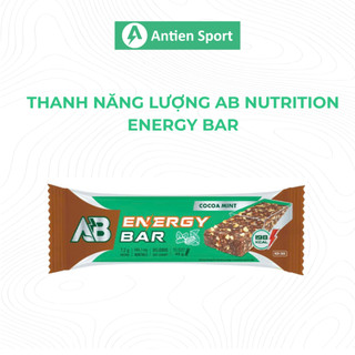 Thanh Dinh Dưỡng Năng Lượng Ab Nutrition Energy Bar 45g Cho Người Chơi Thể Thao Vị Xoài Chanh Muối, Cacao Bạc Hà