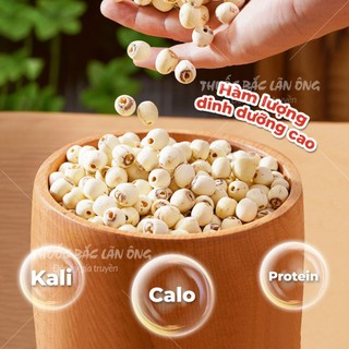 Hạt sen 500g, hạt sen Huế bở, thơm, mềm dùng hầm canh, nấu chè, soup thơm ngon bổ dưỡng