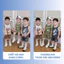 E44- set 3 bộ ba lỗ khủng long skater - a100.343