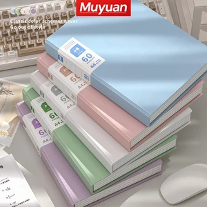 Muyuan-File Lá A4 30/40/60 Lá – Tệp Đựng Tài Liệu Nhiều Ngăn, Nhựa PP Dày Học Sinh Văn Phòng
