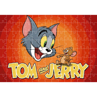 COMBO SỈ tranh ghép A4 20 mảnh, 40 mảnh, 80 mảnh Chủ đề Tom & Jerry TooYoo TG0067