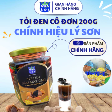 Tỏi Đen Sâm Mật Ong 500ml thương hiệu Vua Tỏi