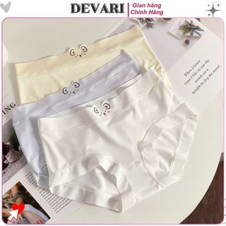 Quần lót nữ su lưới thoáng mát co giãn tốt cạp vừa tôn dáng đáy lót kháng khuẩn khử mùi DEVARI L718