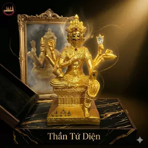 Tượng Tứ Diện 13x25cm – Tinh Xảo Và Đẳng Cấp