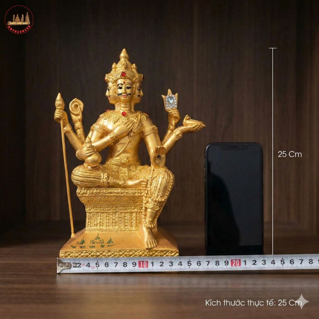 Tượng Tứ Diện 13x25cm – Tinh Xảo Và Đẳng Cấp