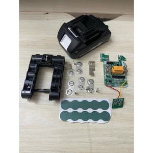 Vỏ mạch makita 5cell mạch nhận sạc zin, có đèn led báo pin